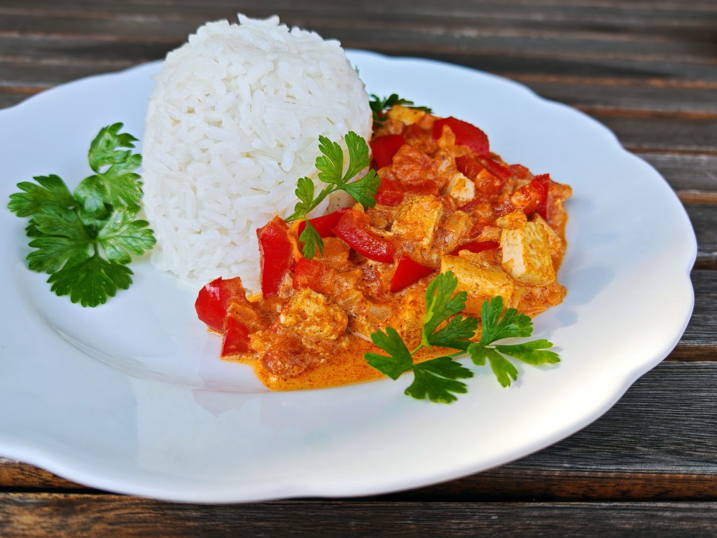 Tofu w sosie tikka masala